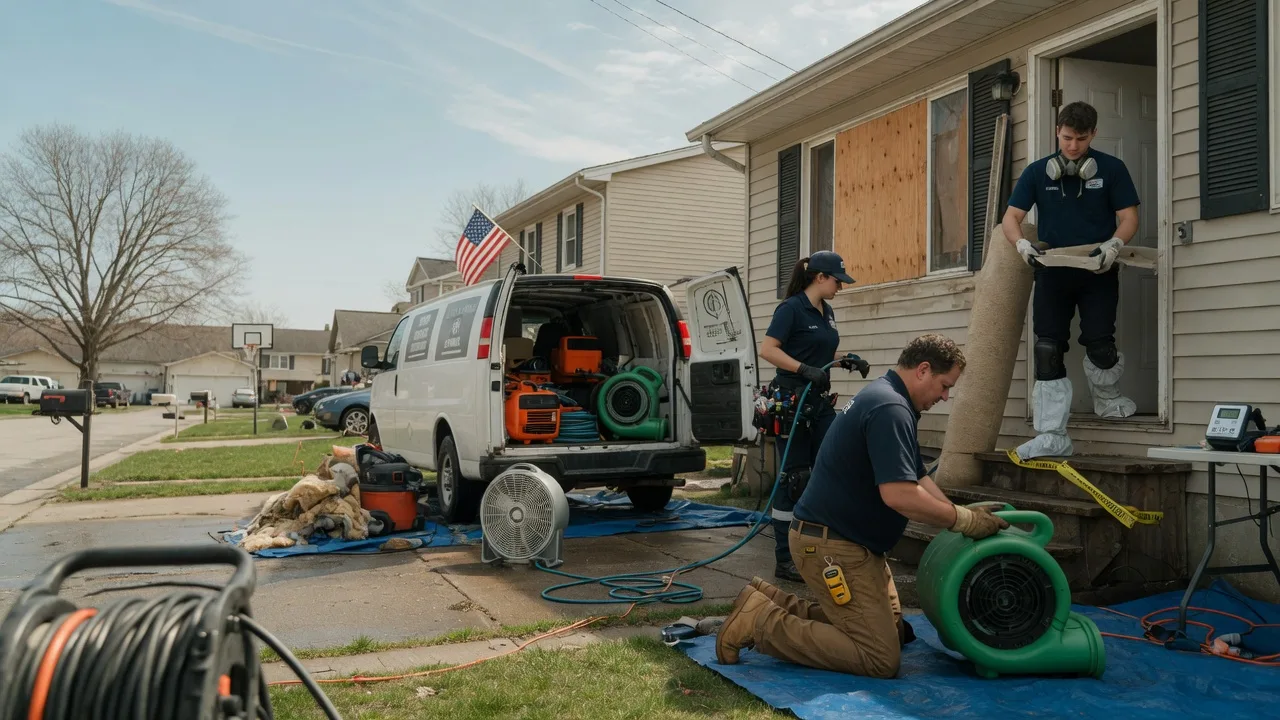 Water Damage Restoration in Cumberland Furnace, TN near me
